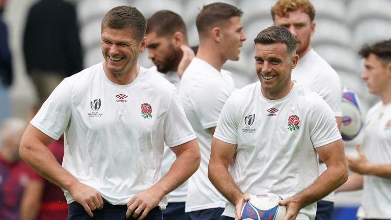Farrell and Ford partnered one another in England's run to the 2019 Rugby World Cup final, and will do so again in France on Saturday